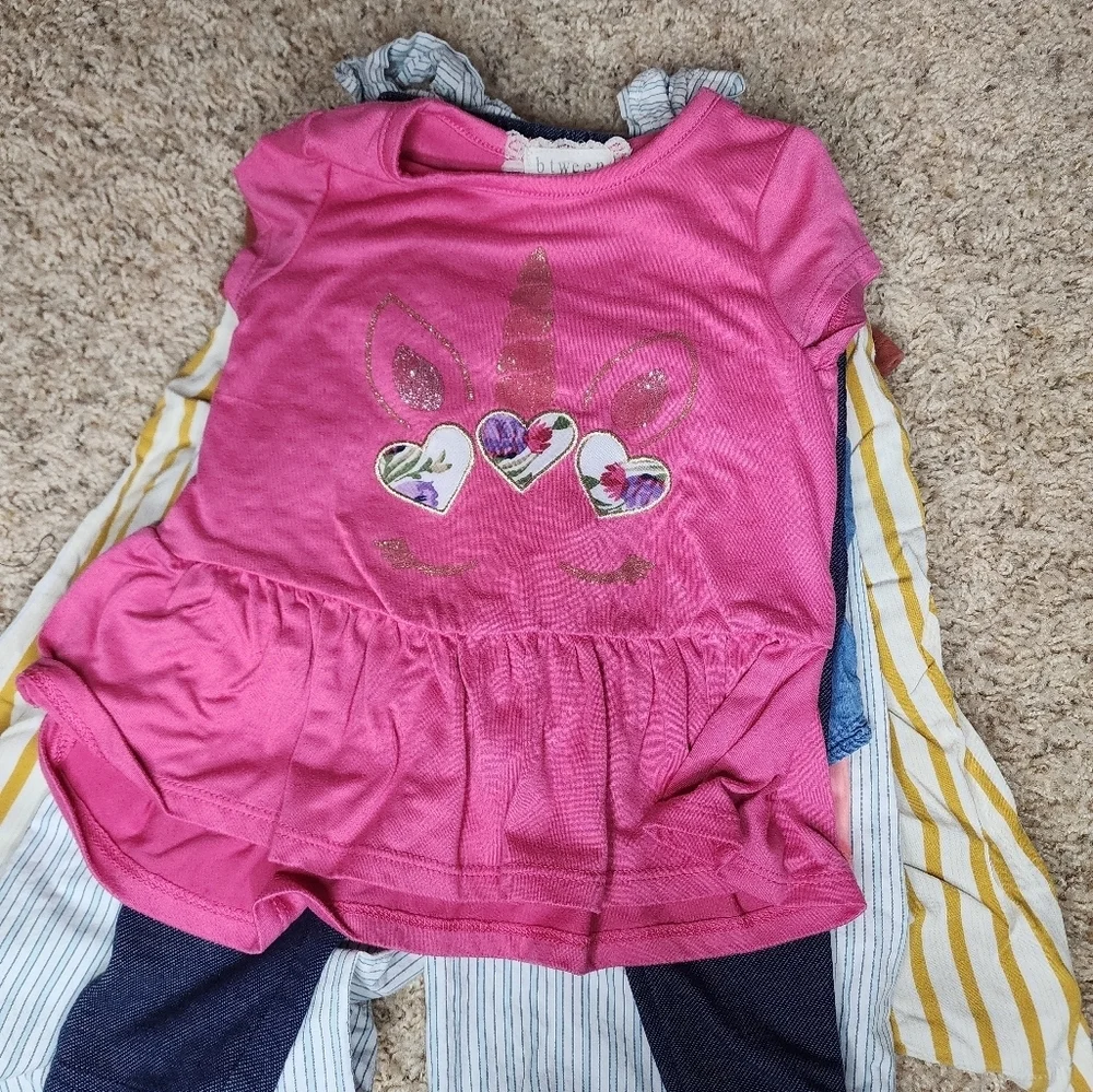1 Box of 19 Toddler Girls Size 2T‎ Items Mixed